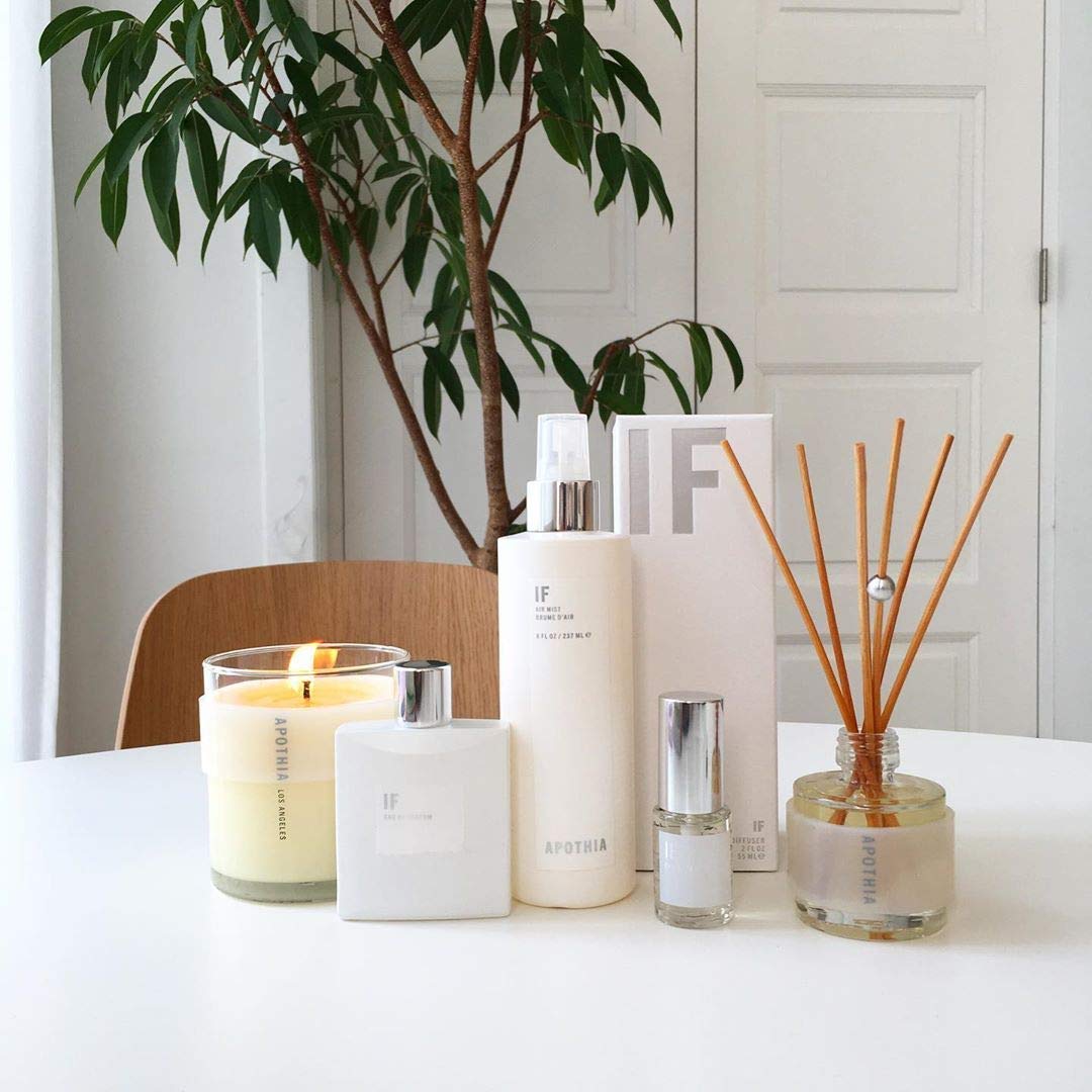 APOTHIA IF Air Mist used on fabrics to refresh linens with scent