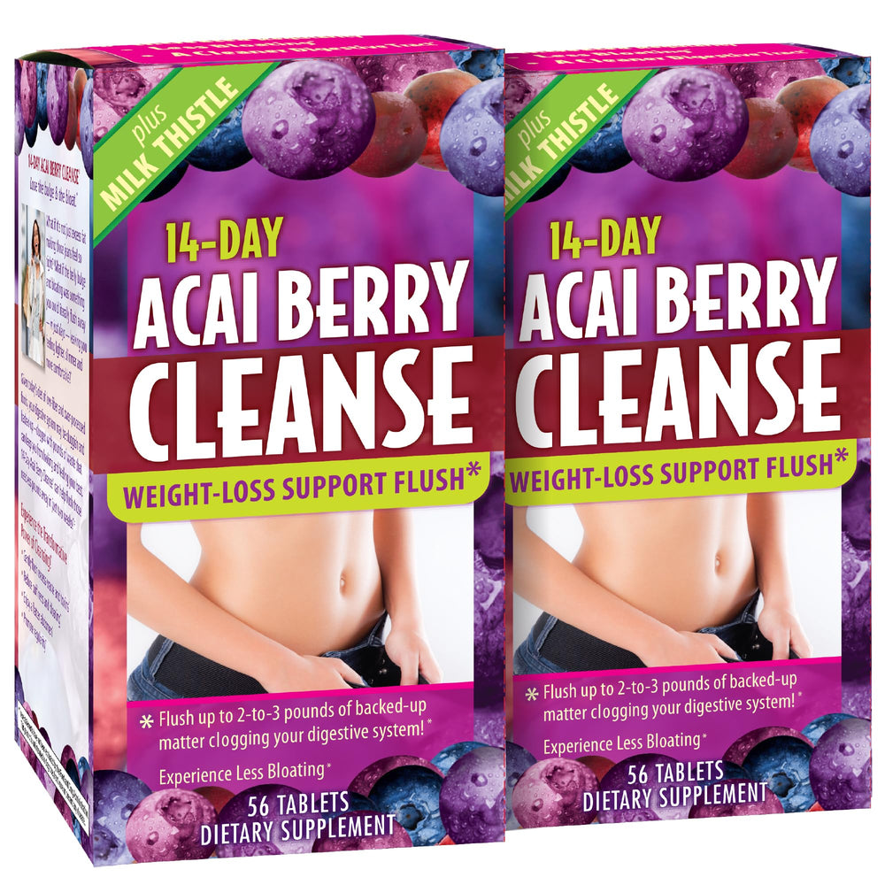 Applied Nutrition 14-day Acai Cleanse bottle ready for a light routine.