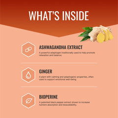 Approved Science Ashwagandha bottle pour with vegan capsules visible.