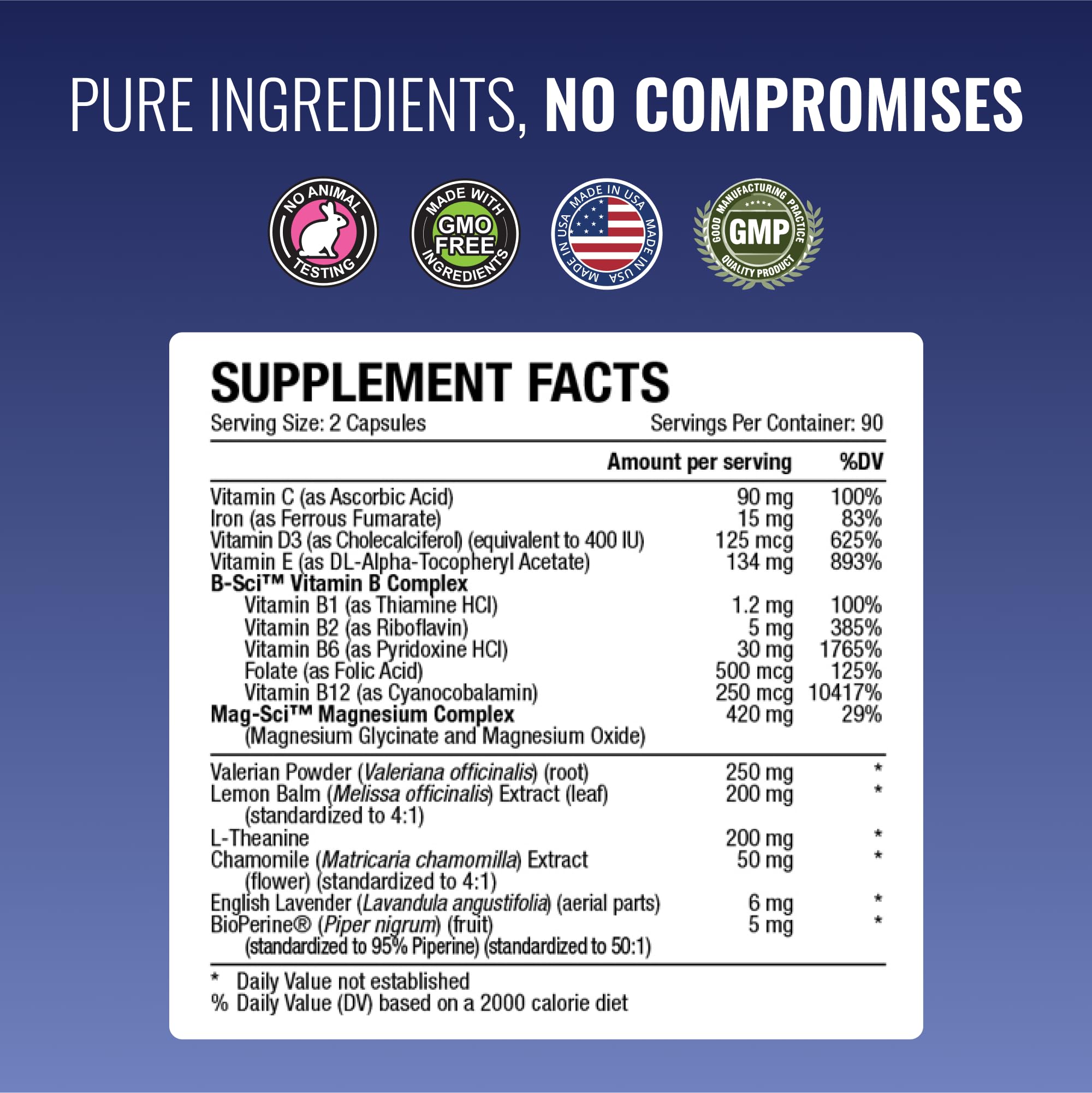 Approved Science Restlex USA-made facility seal underlines quality manufacturing.