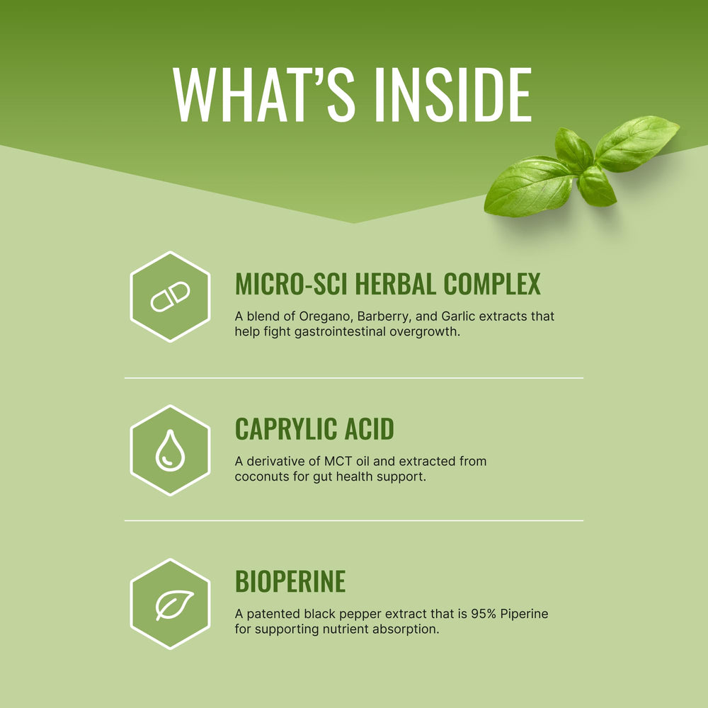 Closeup of Approved Science Siboprin capsules emphasizing daily use.