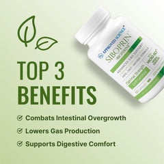 Label detail of Approved Science Siboprin highlighting vegan and allergen-free claims.