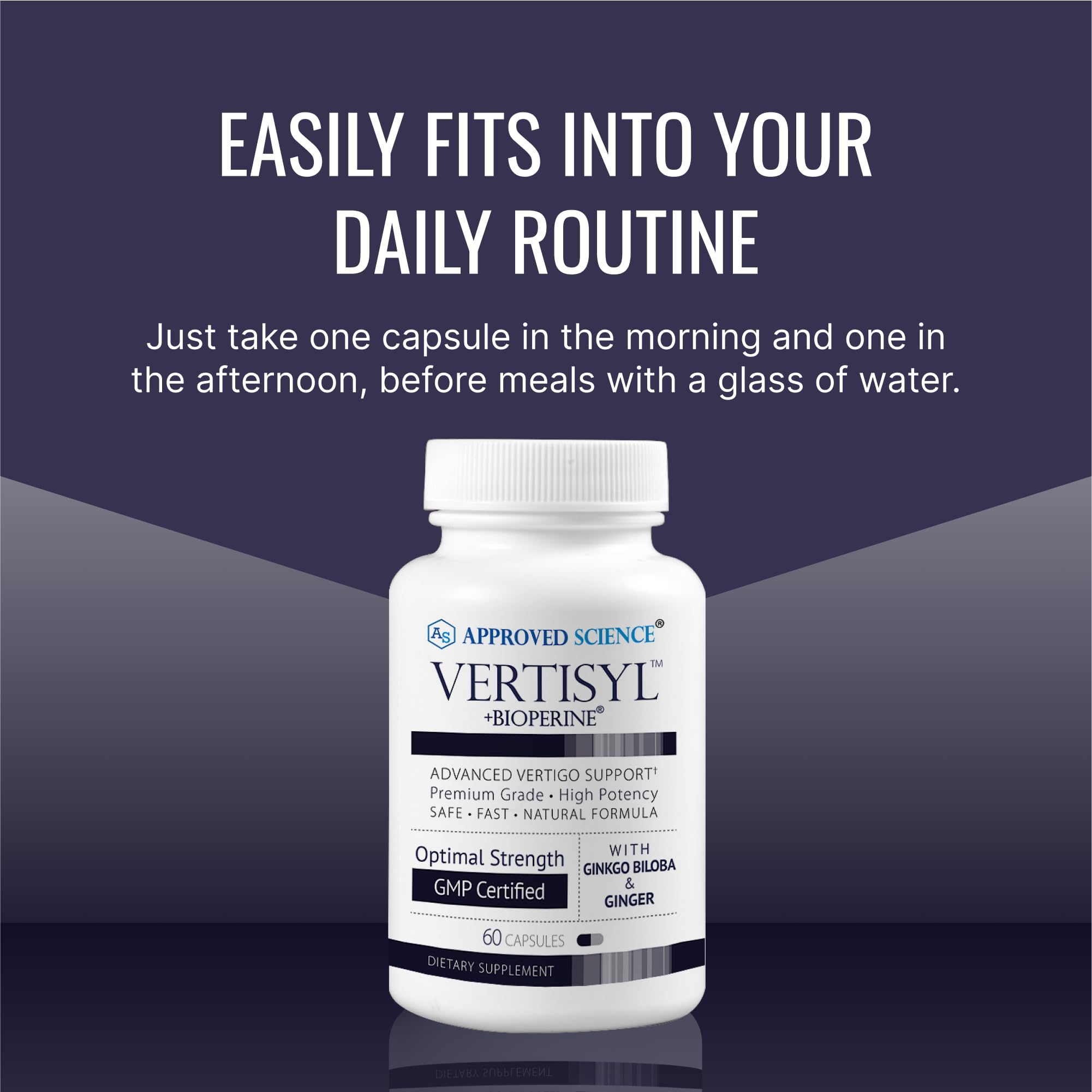 VertiSyl produced in USA GMP facility with third-party testing ensuring product integrity.