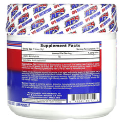 APS Creatine Monohydrate powder scoop for easy mixing and sustained performance