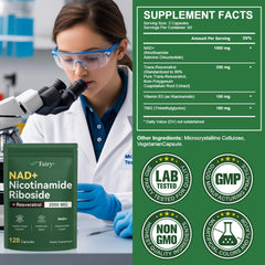 APU.FAIRY liposomal technology graphic explains improved NAD delivery.