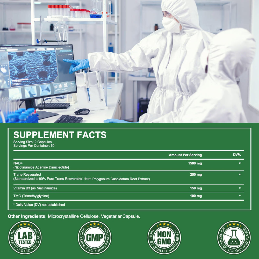 Graphics of NR, resveratrol, and quercetin in APU.FAIRY formula.