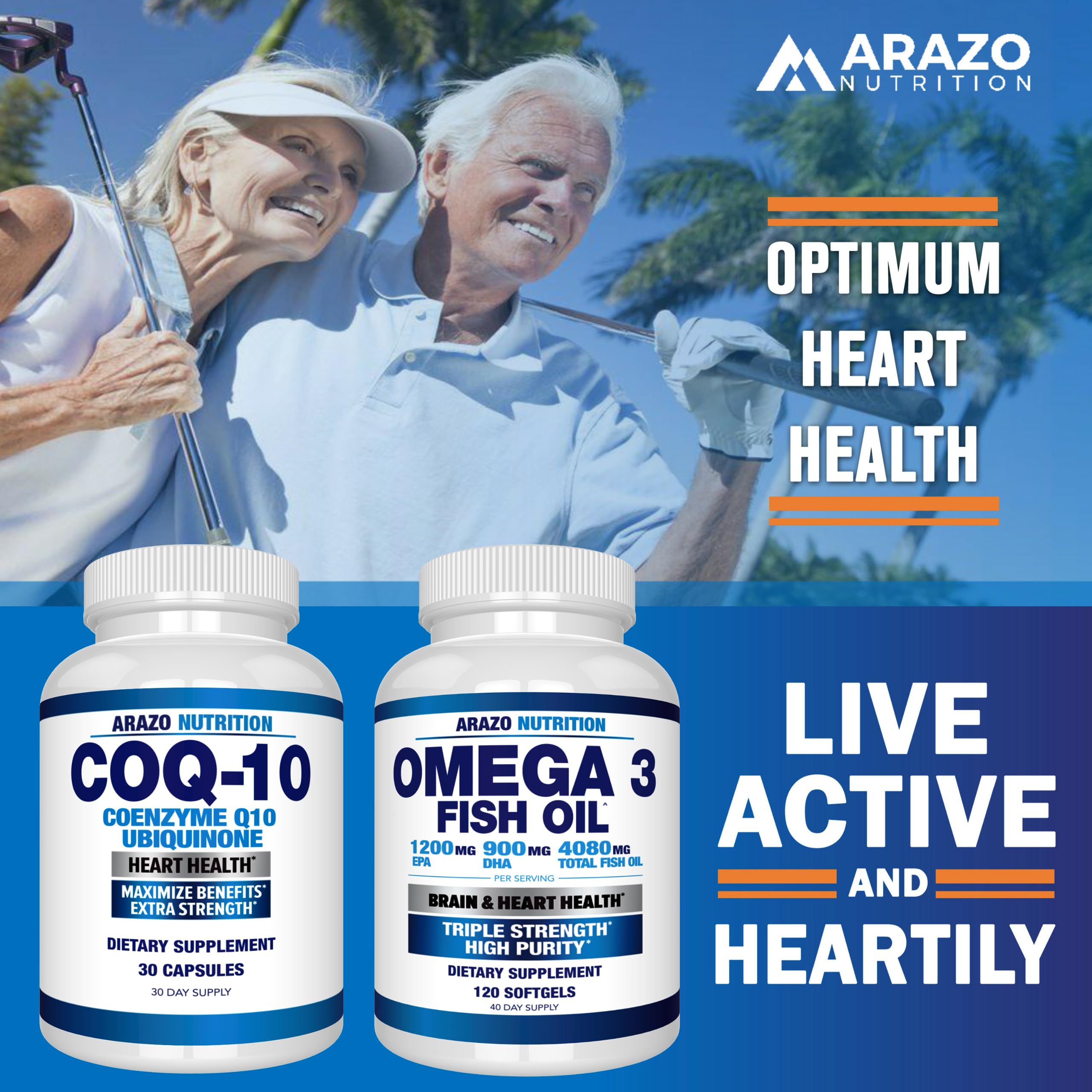 GMP-certified U.S. facility badge for Arazo Nutrition CoQ10 manufacturing