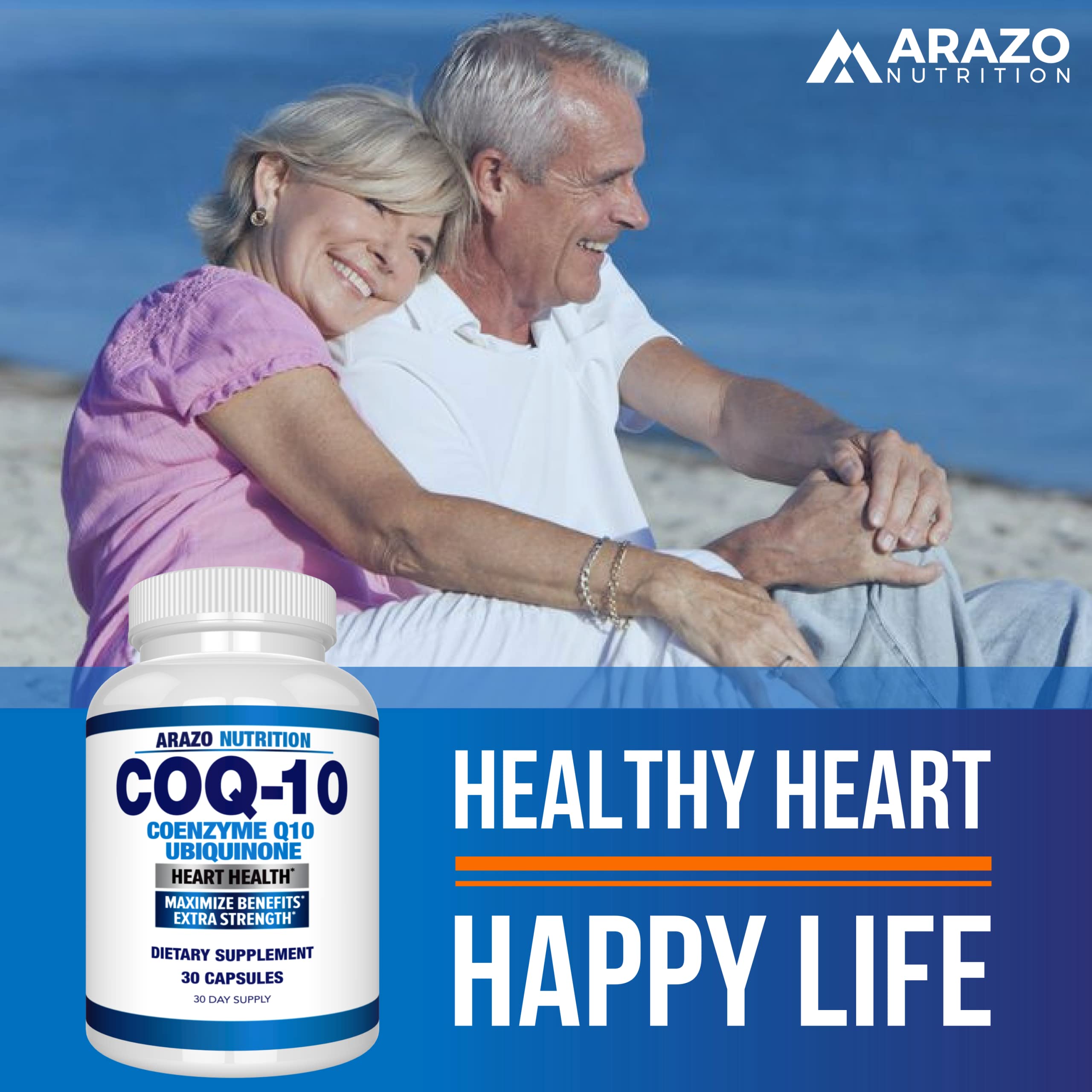 Arazo Nutrition CoQ10 produced in USA GMP facility ensuring quality