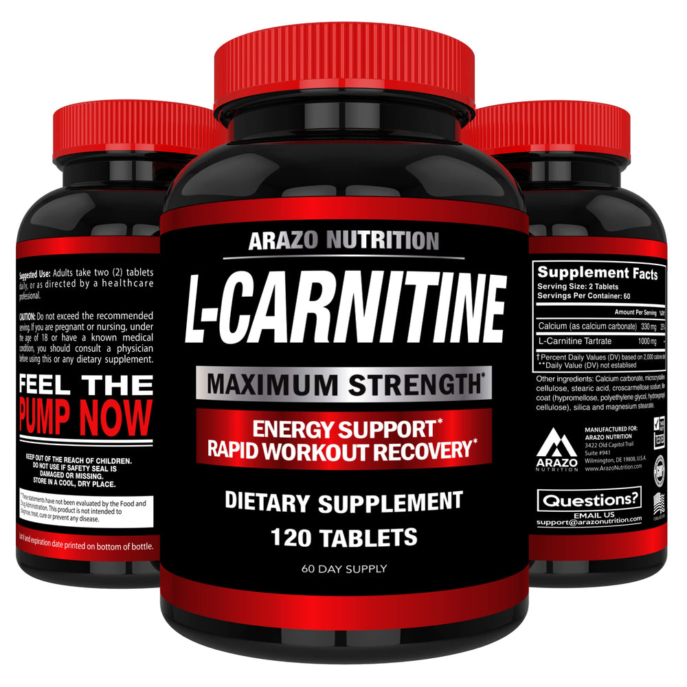 Cardio workout imagery featuring Arazo L-Carnitine energy support for cardiovascular performance.