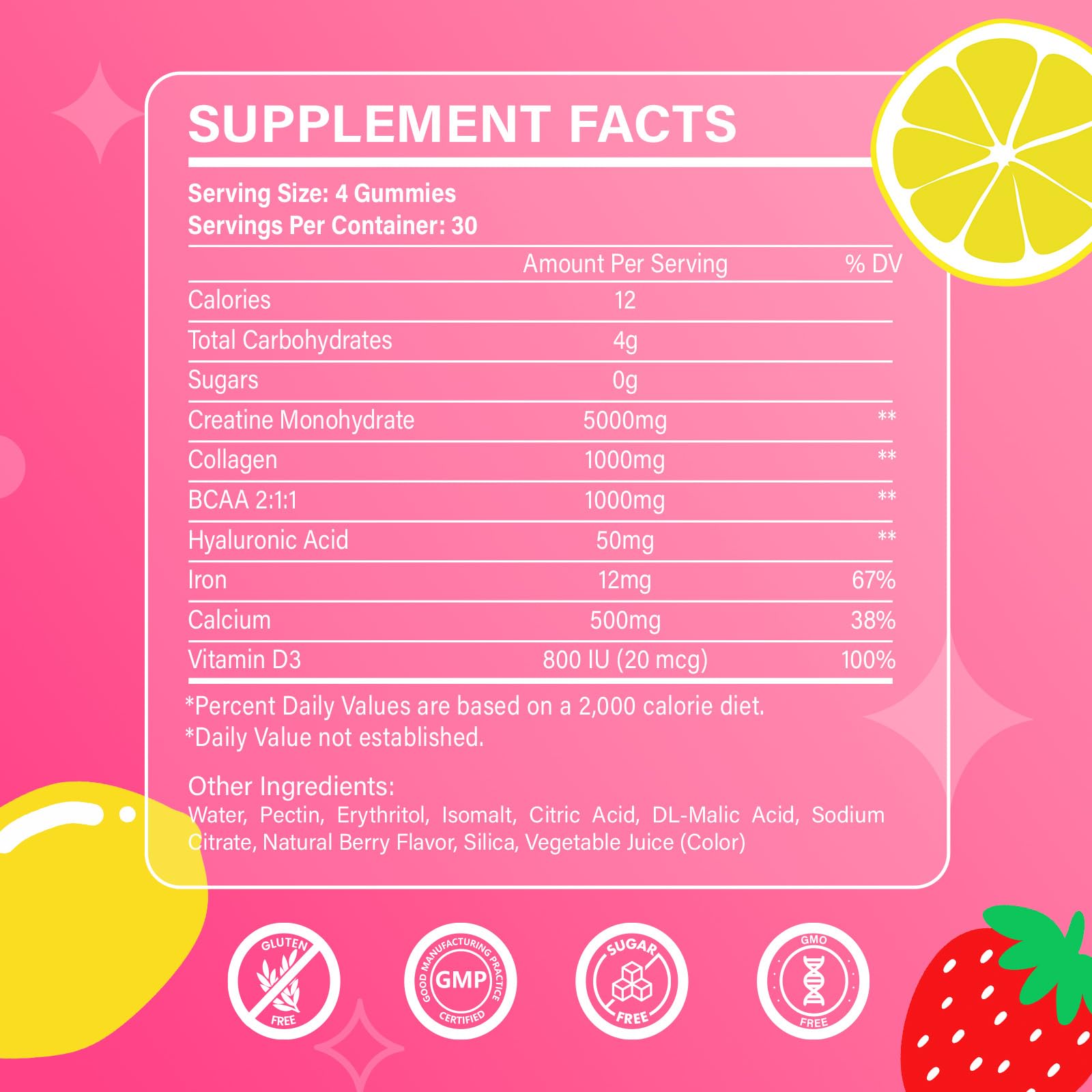 ARDORACON vegan, sugar-free and gluten-free gummies for sensitive diets.
