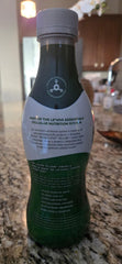 Ardyss Le’Vive Green Life label closeup highlights organic ingredients.