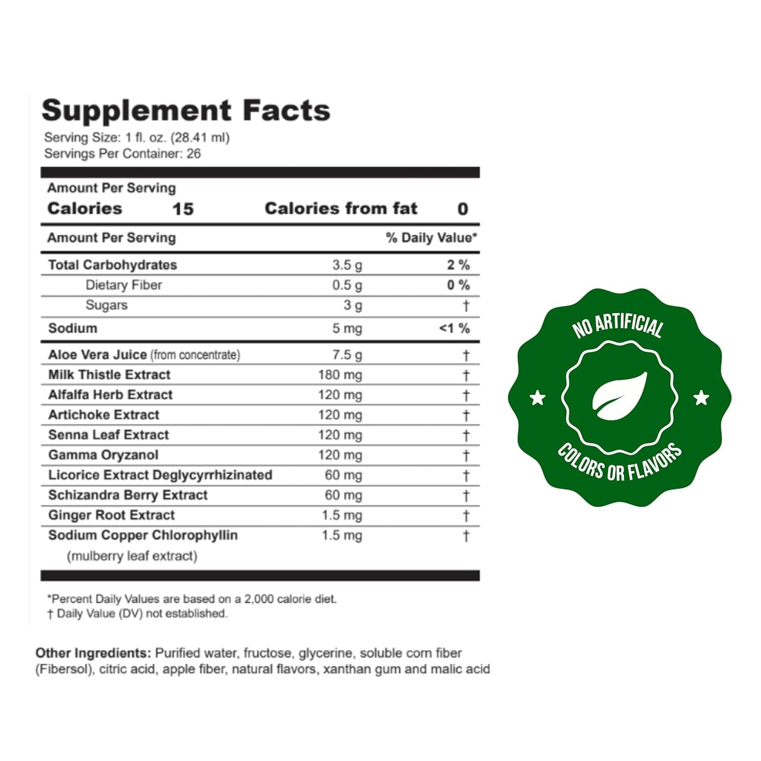Ardyss Le’Vive Green Life organic ingredients underline clean wellness formula.