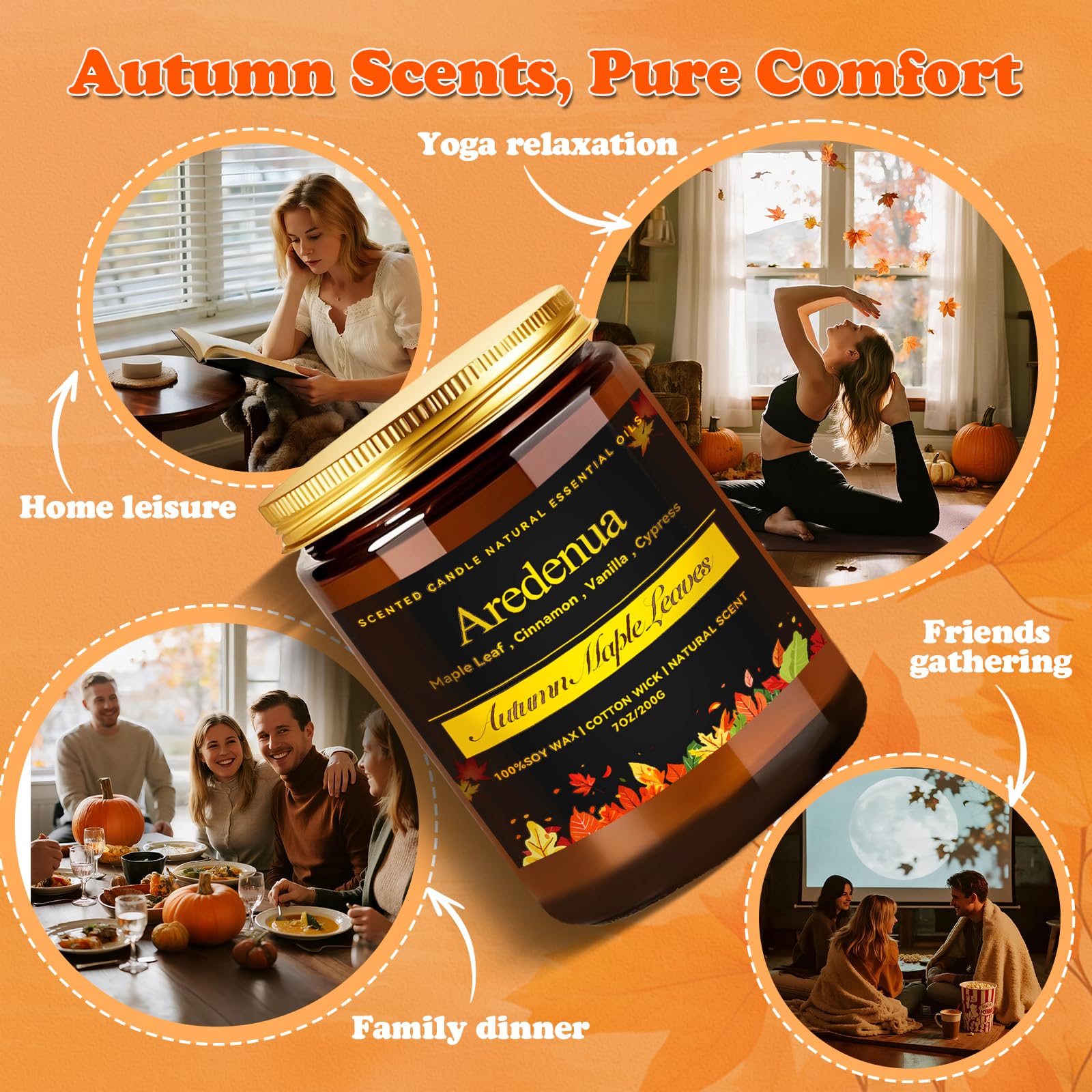 Aredenua gift-ready candle for winter gifting and hosts.