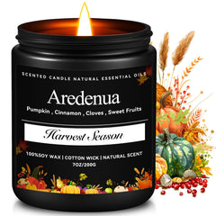 Aredenua Harvest Season Candle gift box ready for festive gifting and cozy decor.