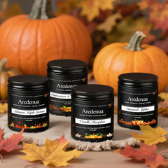 Aredenua Autumn Leaves candle evokes woodland scents for seasonal decor.