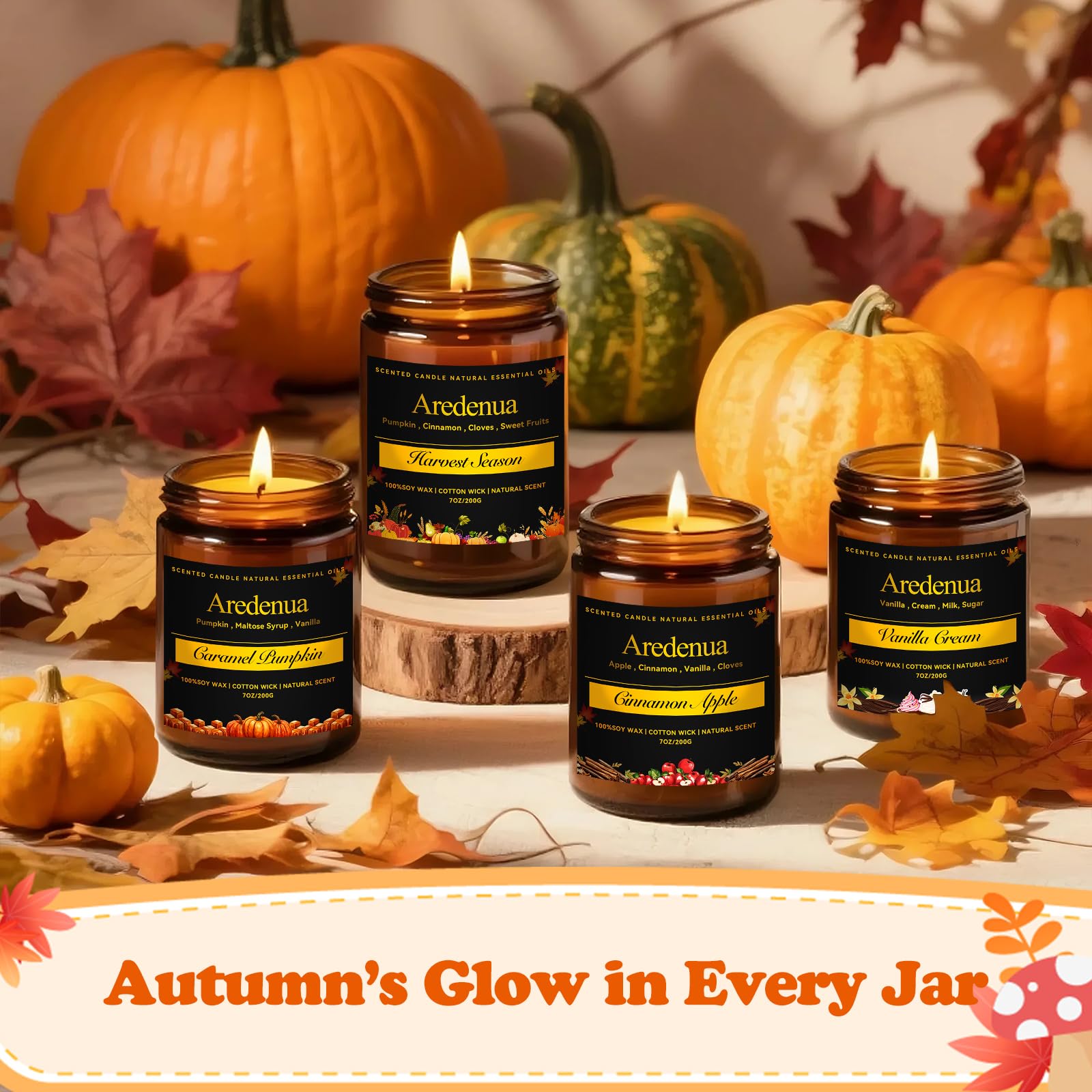 Aredenua holiday gift-ready candle perfect for thoughtful winter gifting.