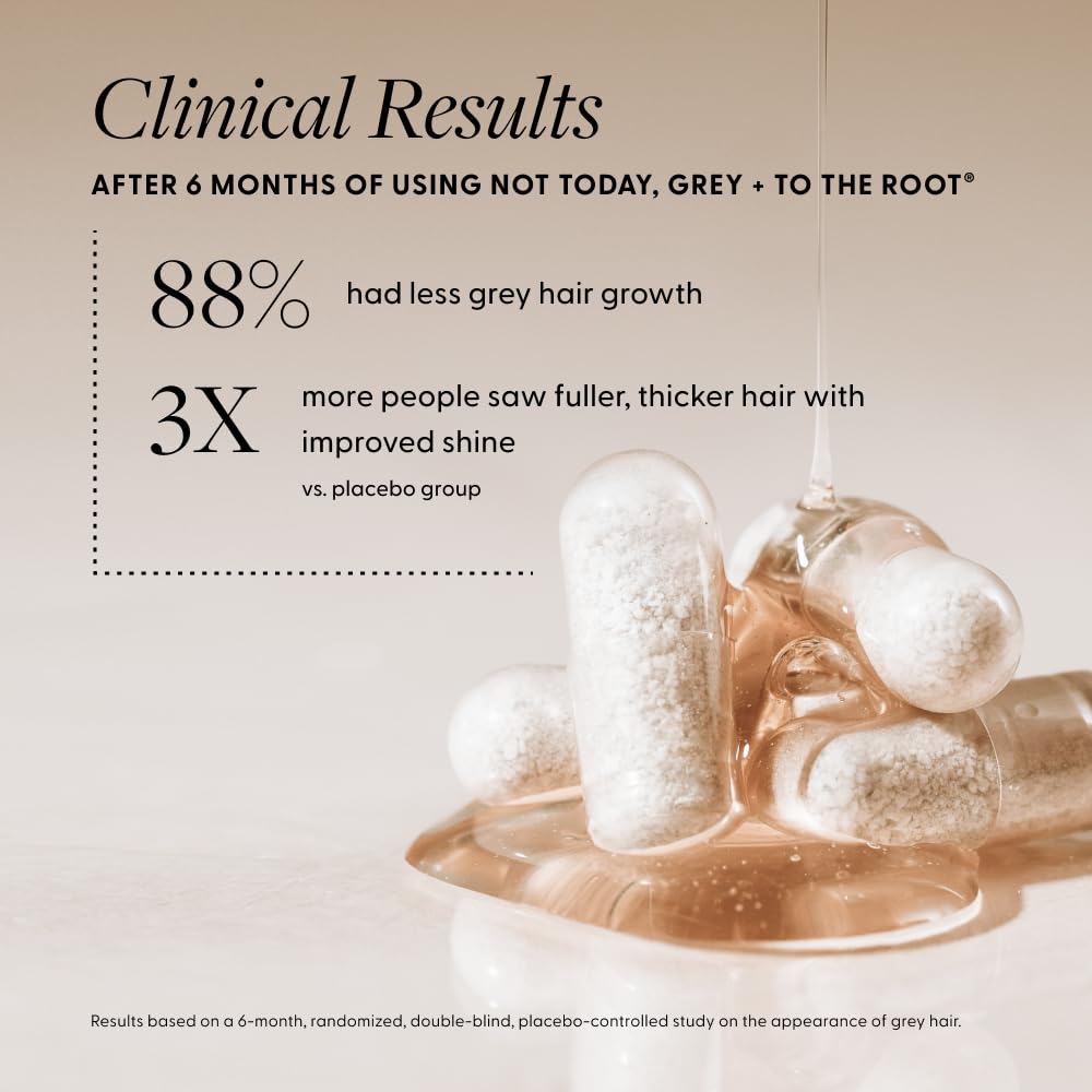 Arey Not Today Grey dosage guide — easy two-capsule daily routine.