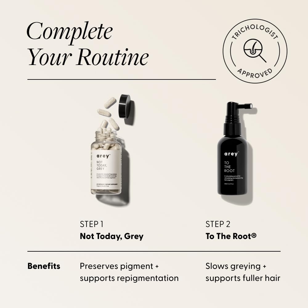 Arey Not Today Grey label FDA-registered facilities ensure quality.
