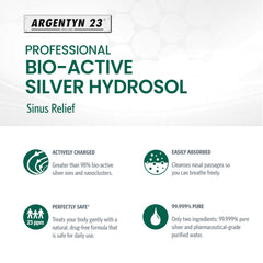 Argentyn 23 daily-use packaging designed for convenient sinus support