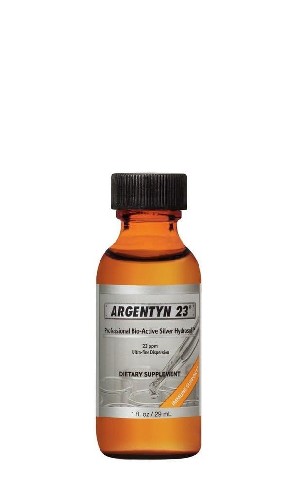 Argentyn 23 professional bottle for immune support, convenient daily use.