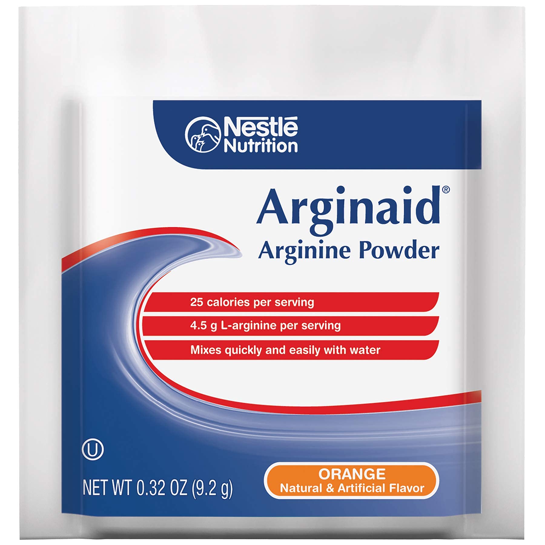 Arginaid vitamins C and E icon indicating added nutrients for recovery support.