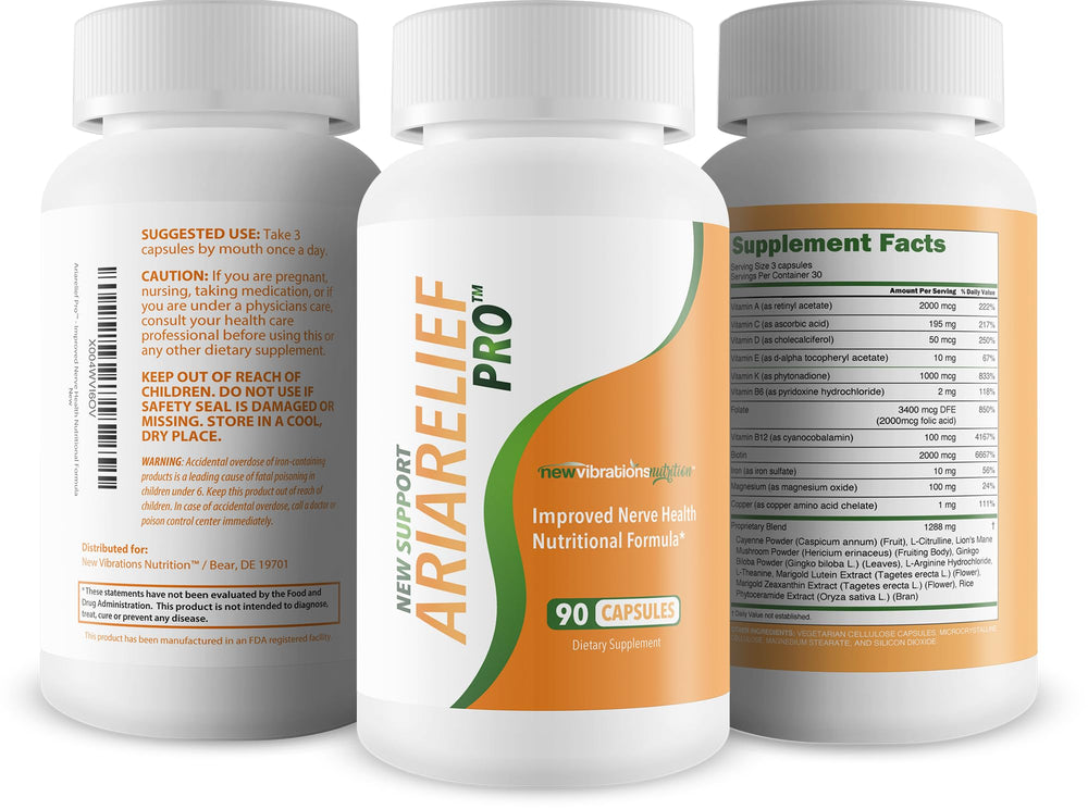 Ariarelief Pro daily-dosing ritual on table for easy use