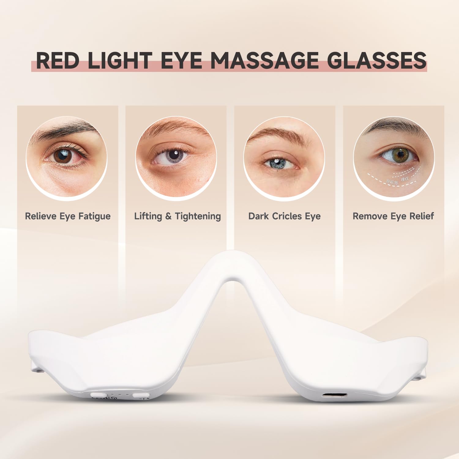 Ariysah 3D contour-fit design hugs the eye area for secure contact.
