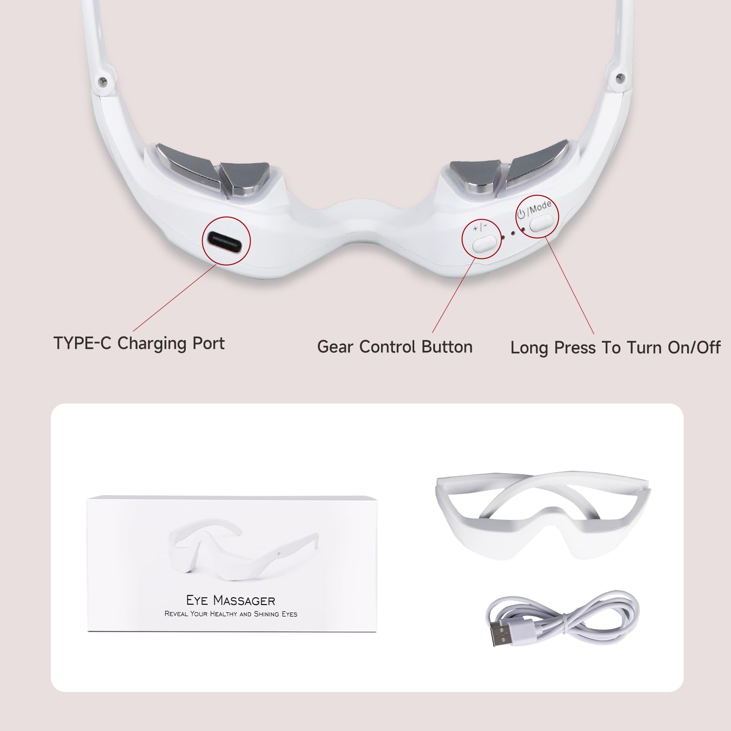 Ariysah conductive gel and packaging included for best skin contact.