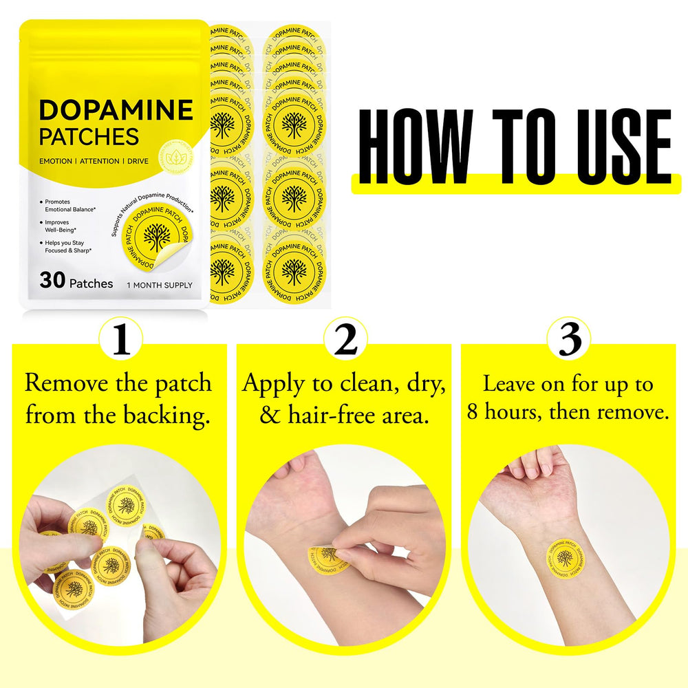 Month-long supply of Arkture Dopamine Patches in a single box