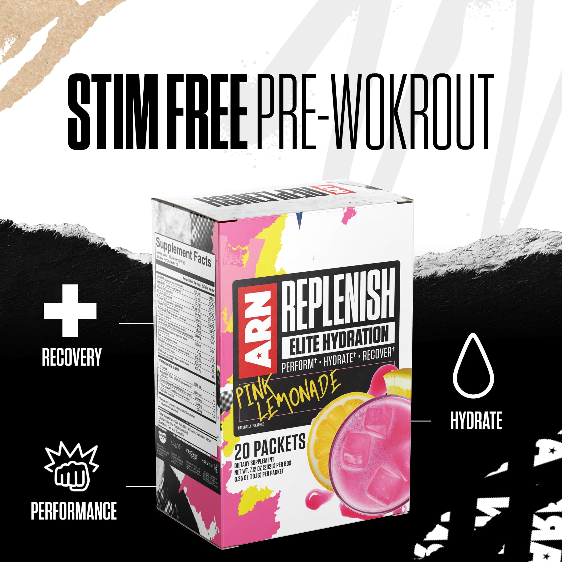 Compact, travel-ready packaging makes hydration simple anywhere.