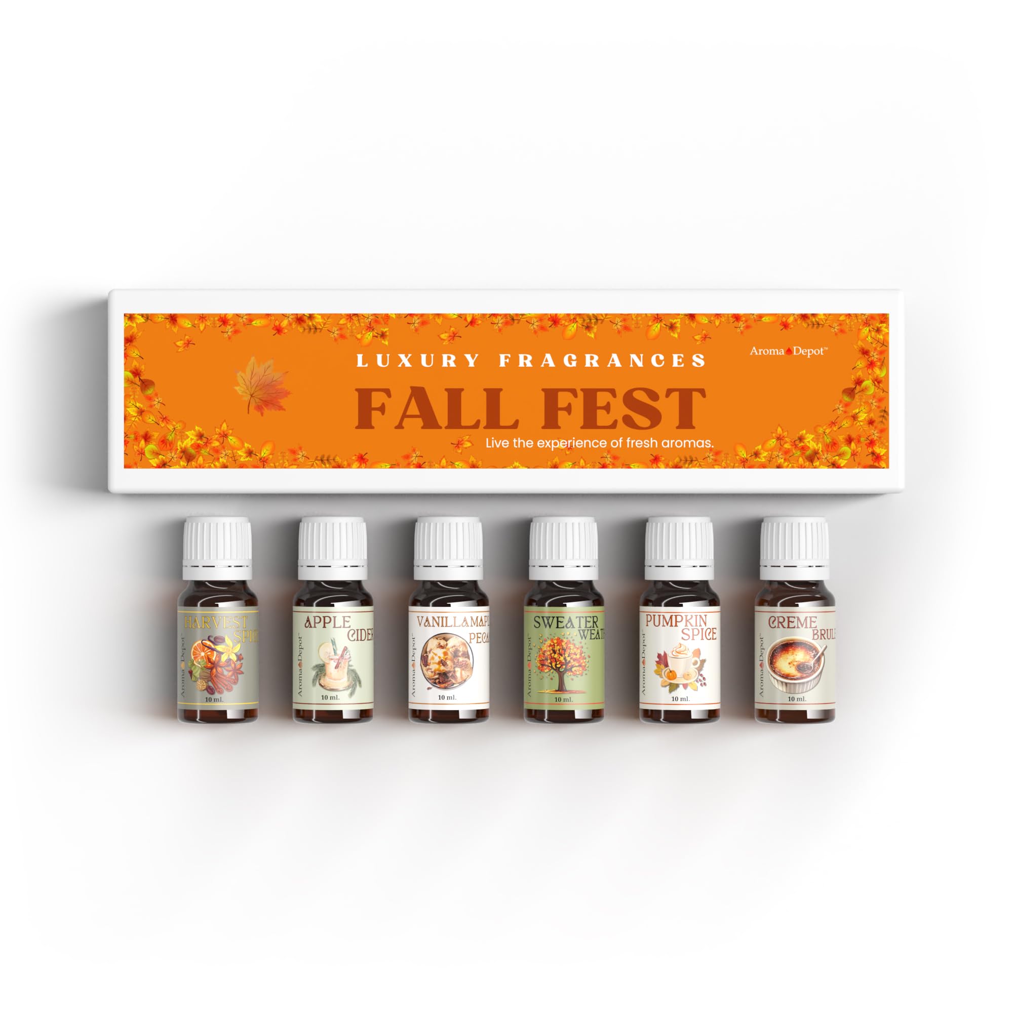 Creamy vanilla custard and caramel notes visible on the oil label