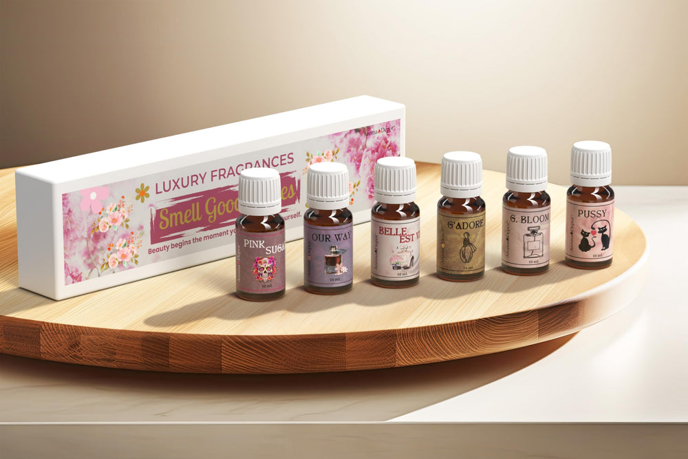 Aroma Depot Pussy Fragrance Oil bottle with screw-top protects scent during transit