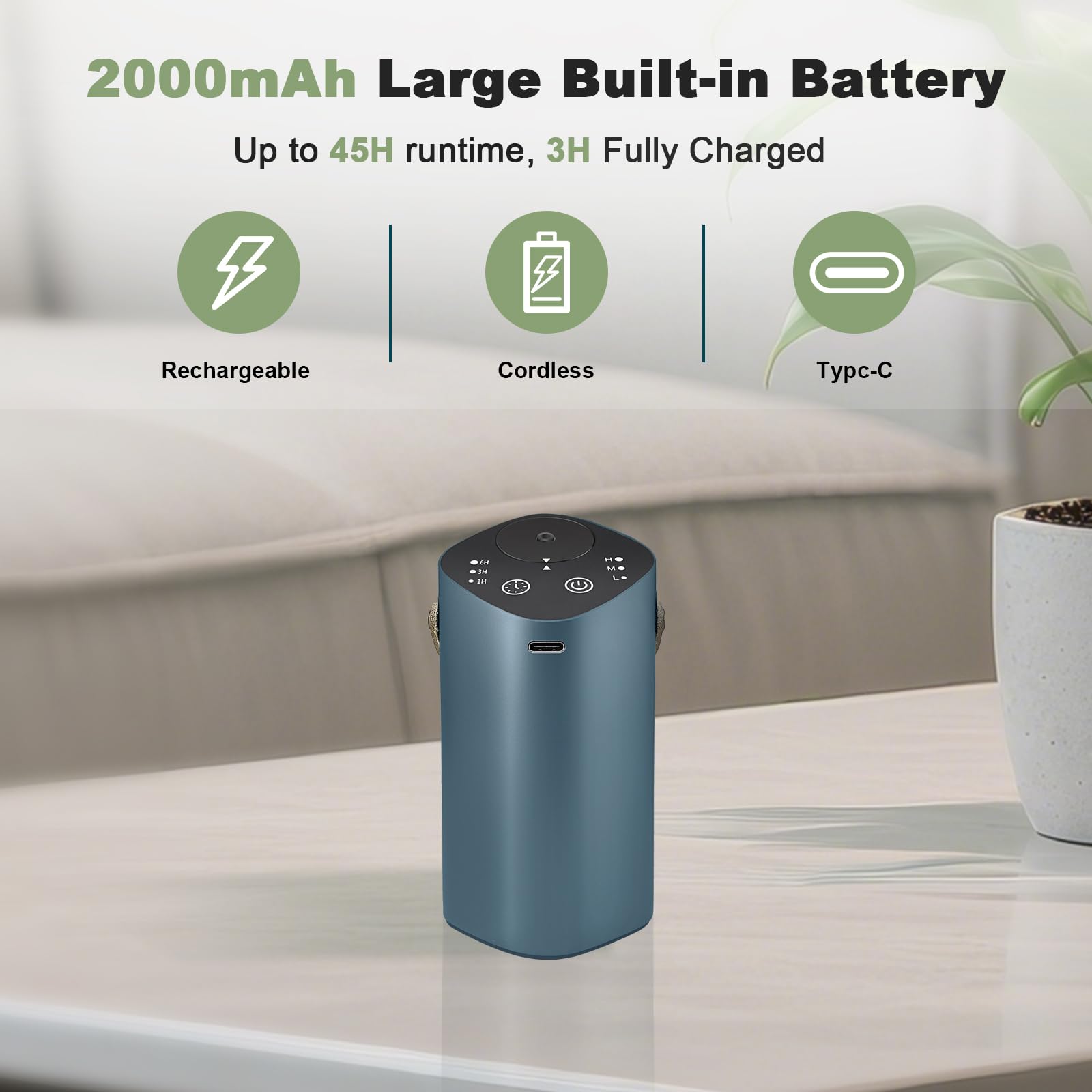 A Aroma Diary waterless diffuser in the bathroom softly scents your morning routine.