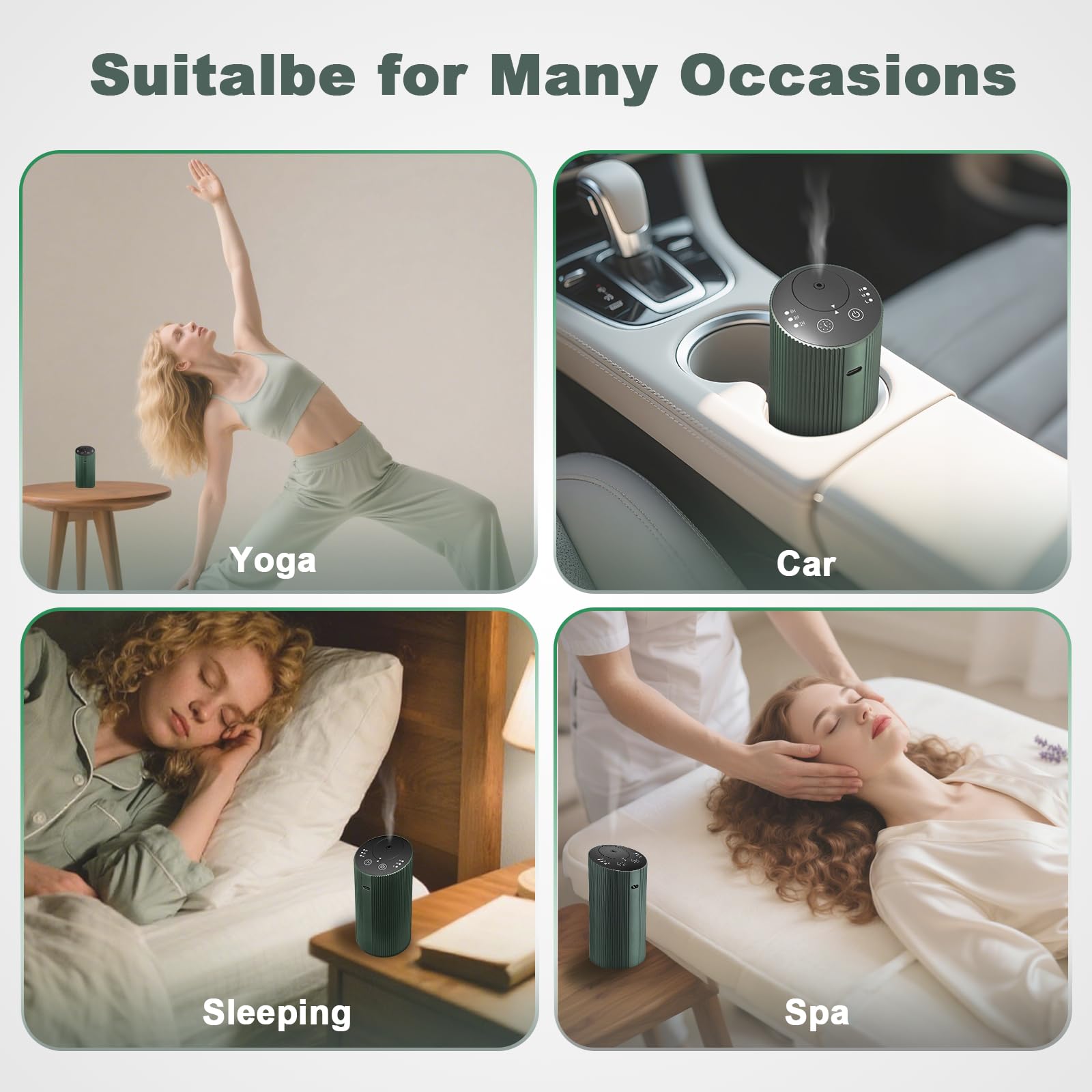 Aroma Diary versatile diffuser for home, office, and studio spaces.