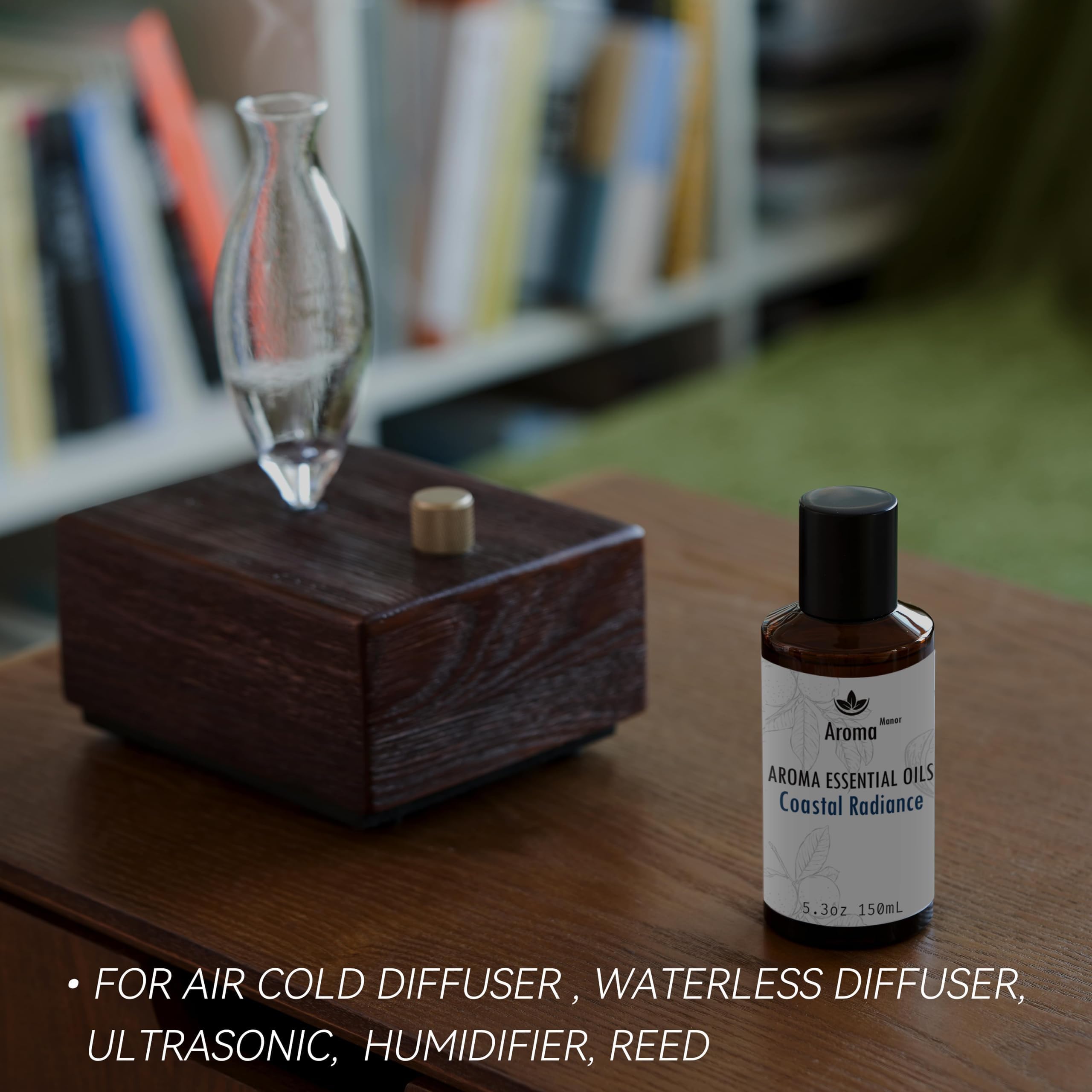 Aroma Manor Coastal Radiance fig-orange-blossom captures a sunlit coastal garden mood.