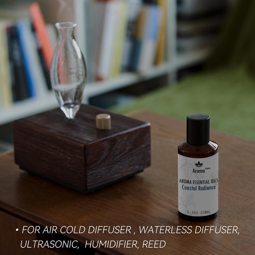 Aroma Manor Coastal Radiance fig-orange-blossom captures a sunlit coastal garden mood.