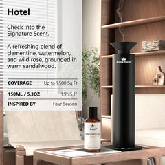 Aroma Manor diffuser oil glass bottle showcases pure, undiluted fragrance for long-lasting aroma.