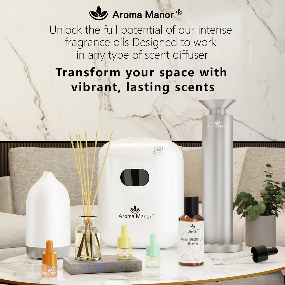 Aroma Manor scented oil evokes spa-like relaxation in any room.
