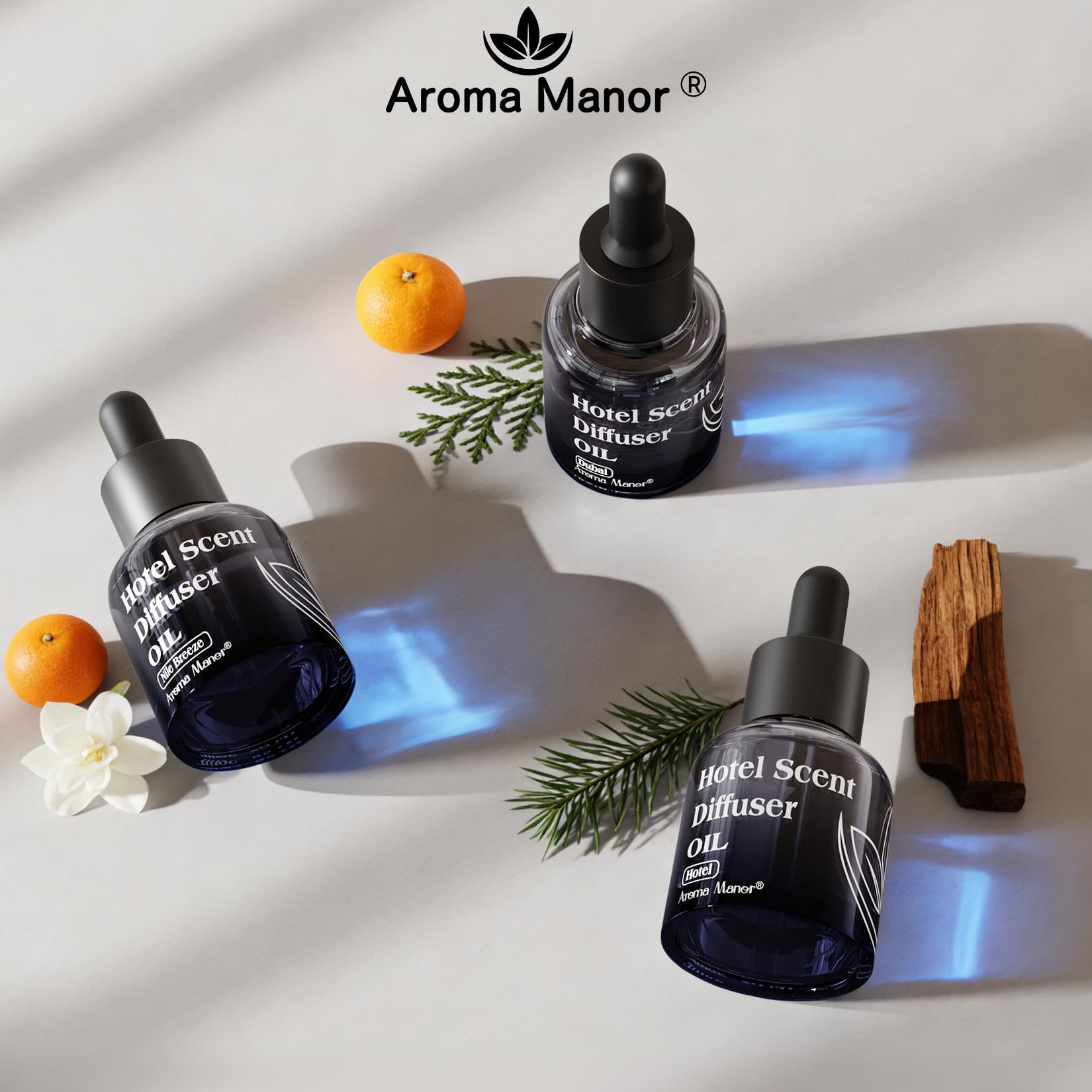 Citrus cedarwood notes of Nile Breeze enriches space
