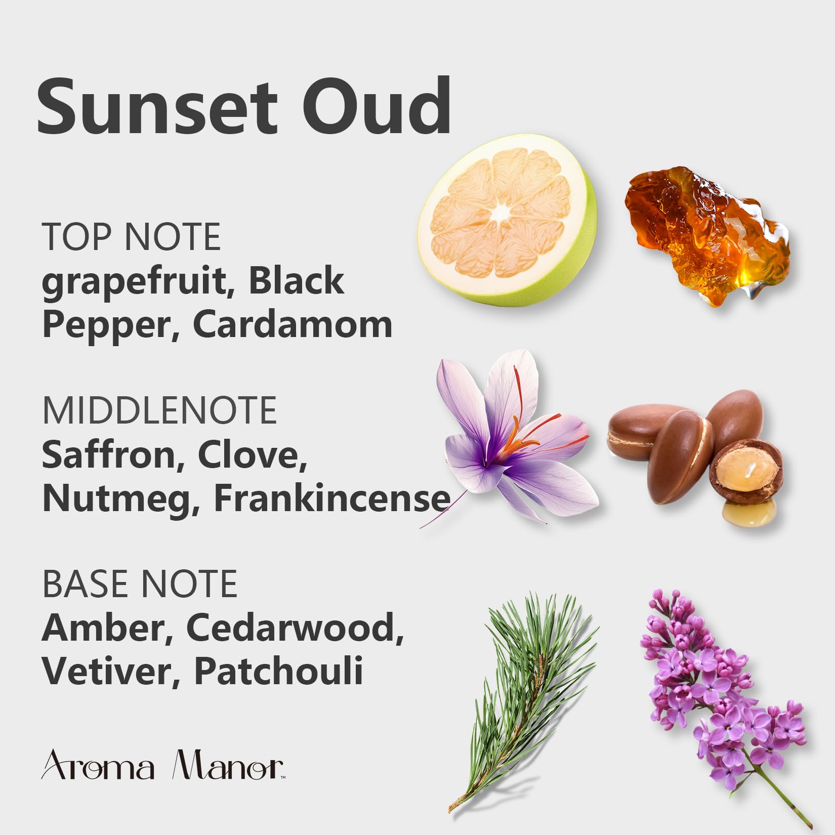 Sunset Oud saffron-clove note adds warmth to living areas