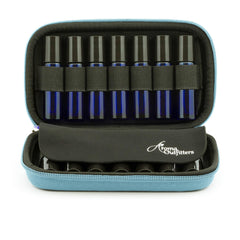Aroma Outfitters travel carrying case protects bottles during trips.