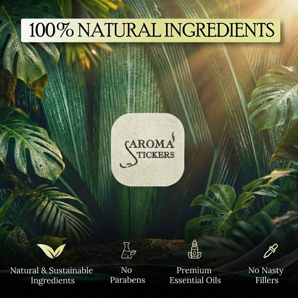 AROMA STICKERS Spearmint gift-pack idea for aromatherapy fans