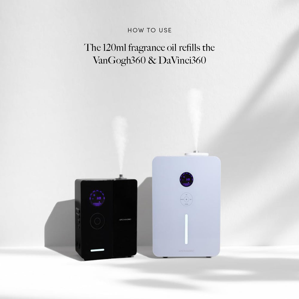 Aroma360 Across the Universe lemon and citrus visual for bright ambience