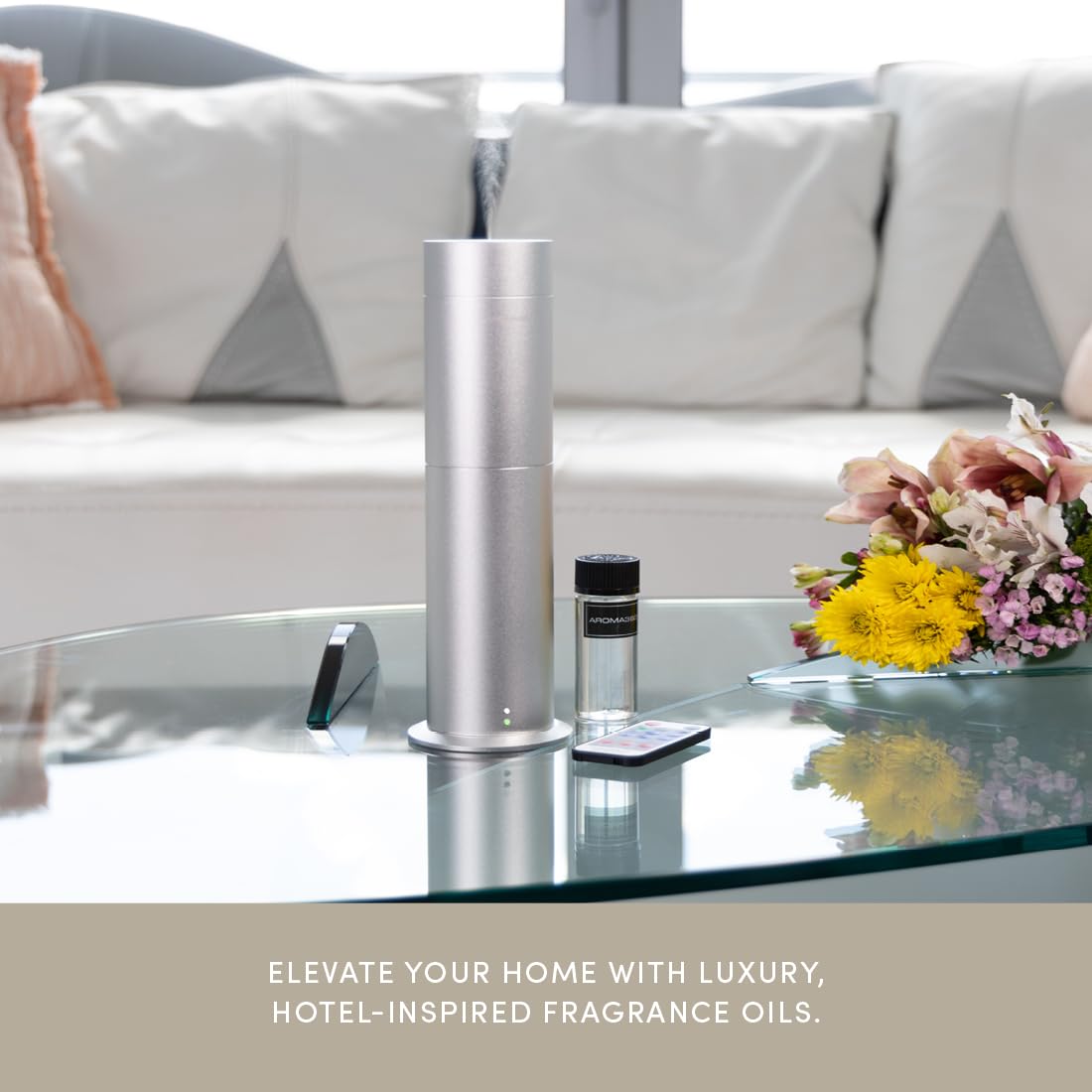 Aroma360 Adore sandalwood and amber base creates warm atmosphere