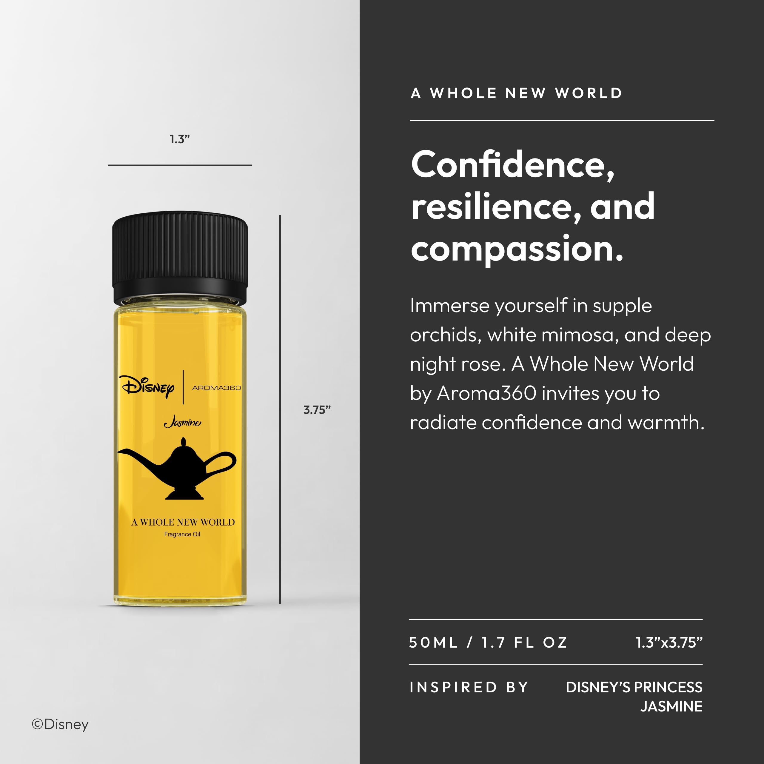 Aroma360 Bergamot Orange Blossom Rose oil delivers bright, balanced aroma for diffusers.