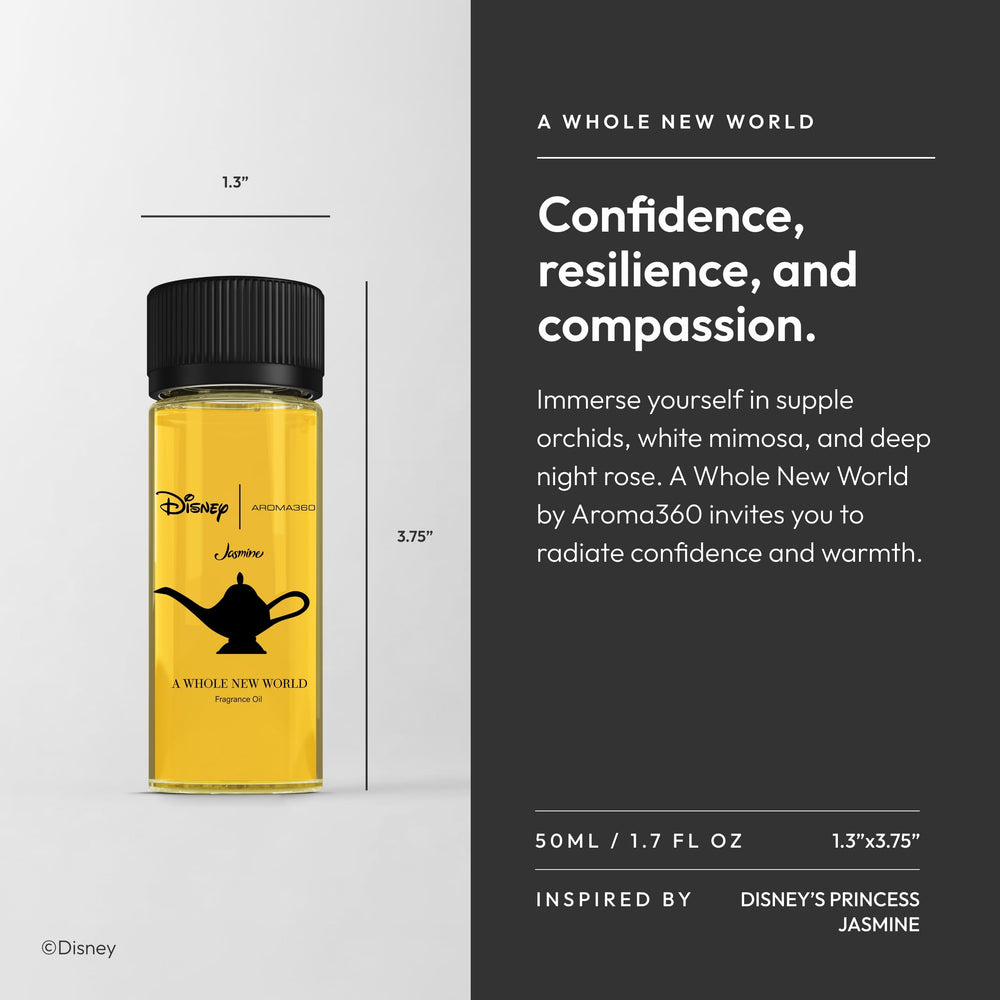 Aroma360 Bergamot Orange Blossom Rose oil delivers bright, balanced aroma for diffusers.