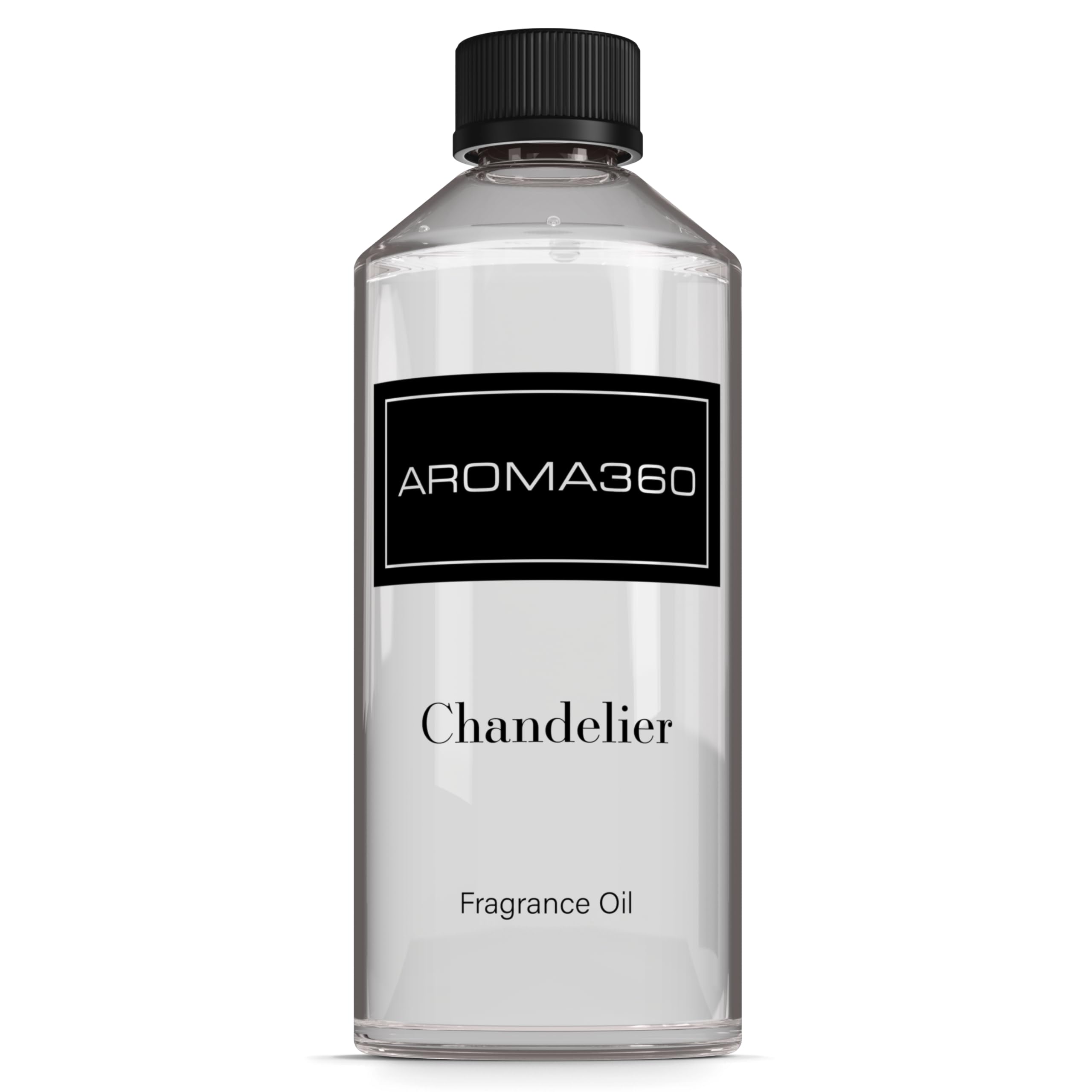 Aroma360 Chandelier fragrance oil bottle ready for diffuser use, for luxurious ambience