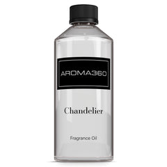 Aroma360 Chandelier fragrance oil bottle ready for diffuser use, for luxurious ambience