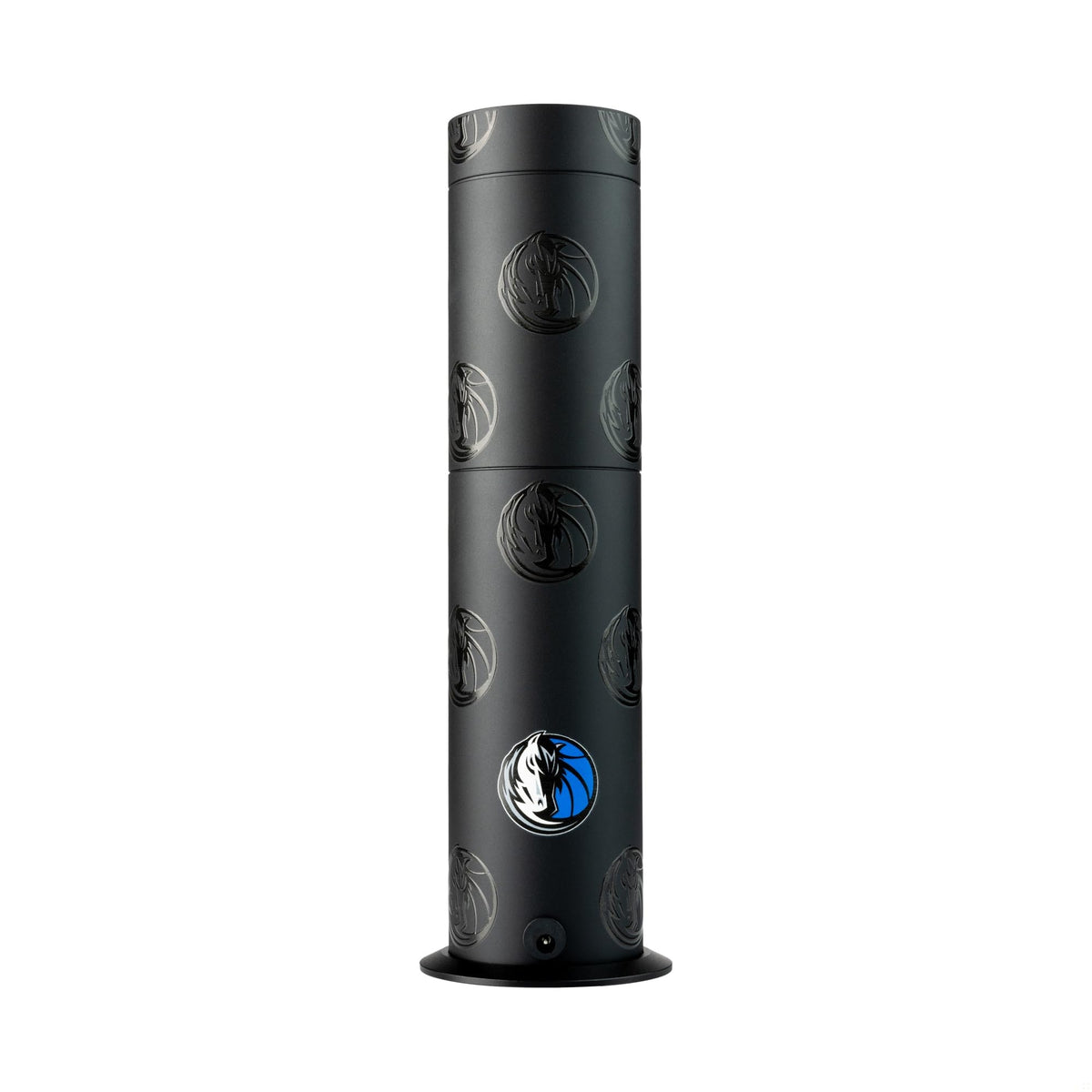 Aroma360 Dallas Mavericks diffuser front view enhances home ambiance with team pride.