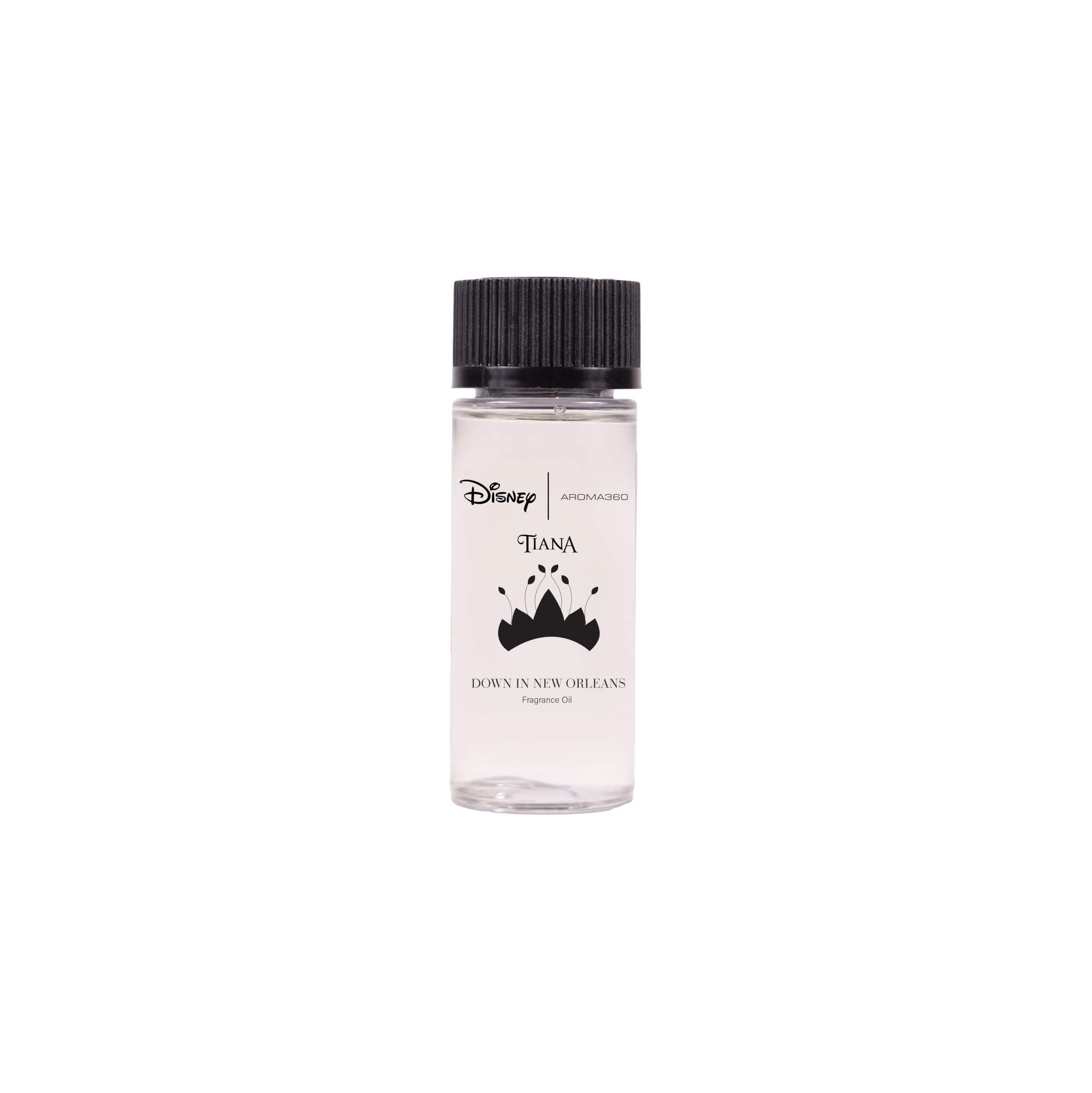 Aroma360 Disney Down in New Orleans bottle highlighting tropical notes for energizing spaces